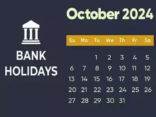 Bank Holiday in October 2024